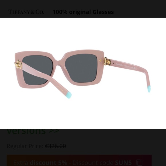 TIFFANY SUNGLASSES TIFFANY TF 4199 (82313F - Picture 11 of 15